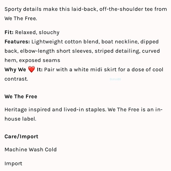 NEW Free People We The Free Play To Win Tee - Picture 6 of 14